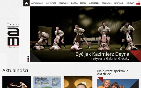 Teatr,  im. Adama Mickiewicza w Częstochowie